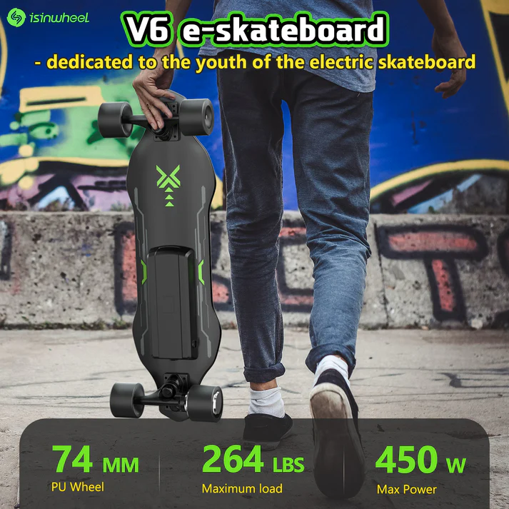 isinwheel V6 E-Skateboard